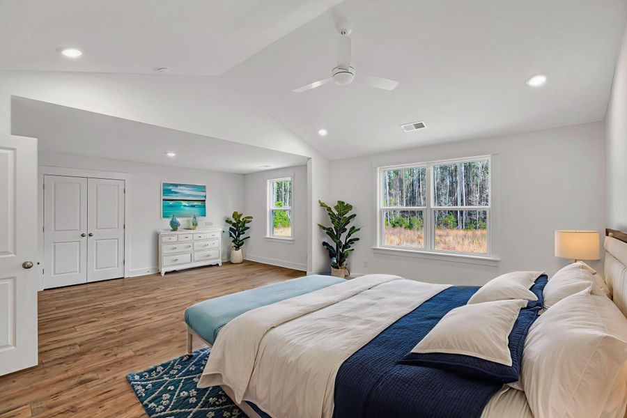 Furnished interior view inside a new home in , Awendaw (Image 7).