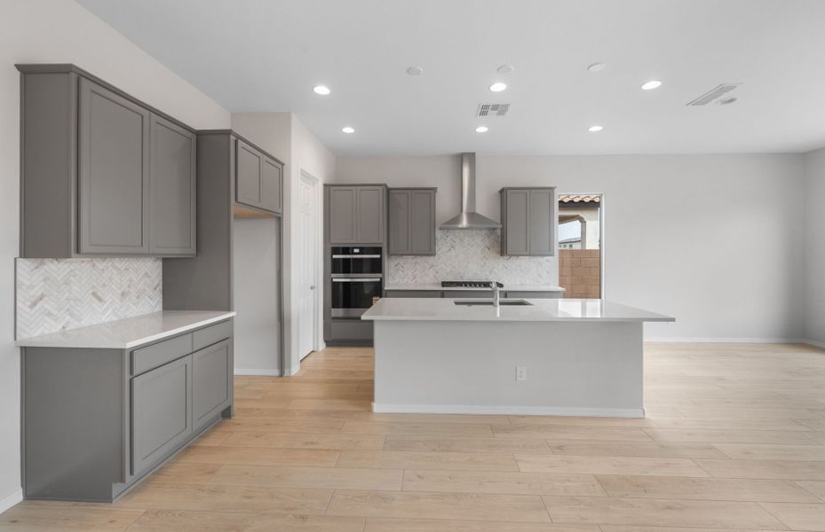 Furnished interior view inside a new home in Artisan at Asante, Surprise (Image 12).