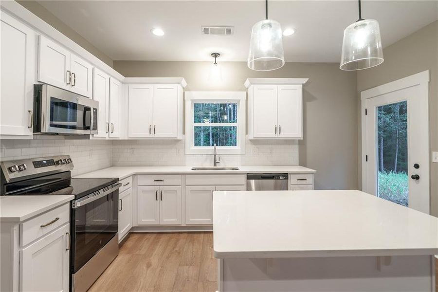 Furnished interior view inside a new home in , Social Circle (Image 15).