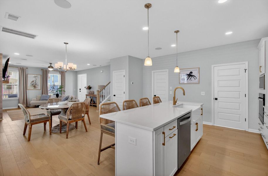 Furnished interior view inside a new home in Twin Lakes, Johns Island (Image 16).