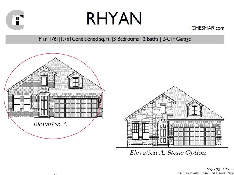 Front exterior of a new home in Stream Waters, Seguin, TX, highlighting curb appeal (Image 19). Front exterior of a new home in Stream Waters, Seguin, TX, highlighting curb appeal (Image 19).