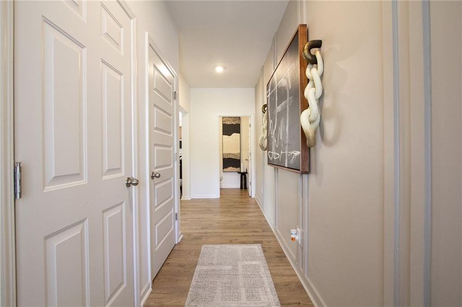 Furnished interior view inside a new home in Harvest Park, Decatur (Image 3).