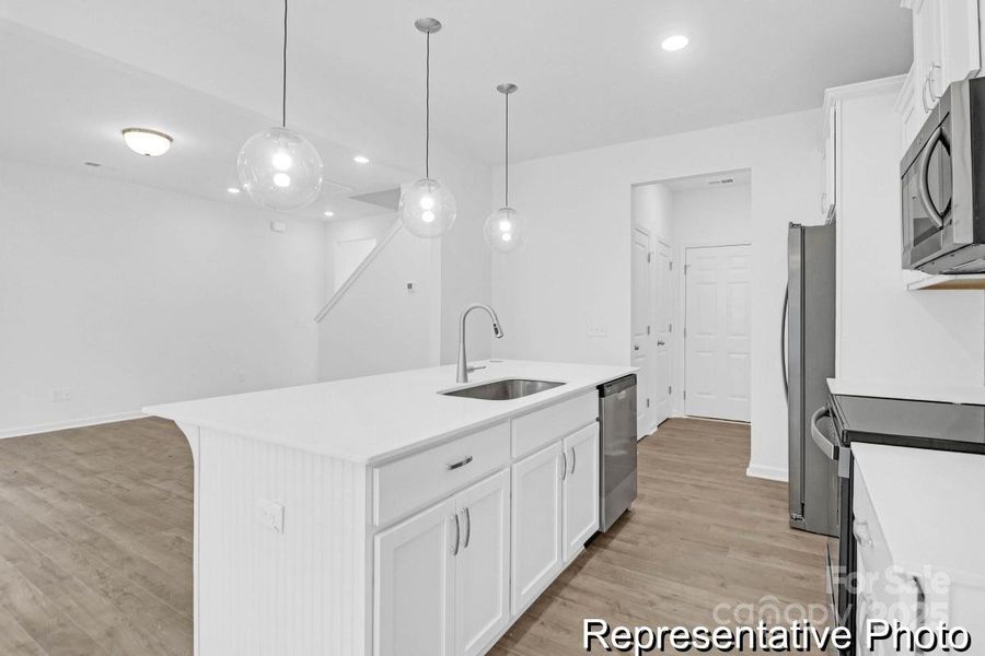 Furnished interior view inside a new home in Wabash, Charlotte (Image 2). Furnished interior view inside a new home in Wabash, Charlotte (Image 2).