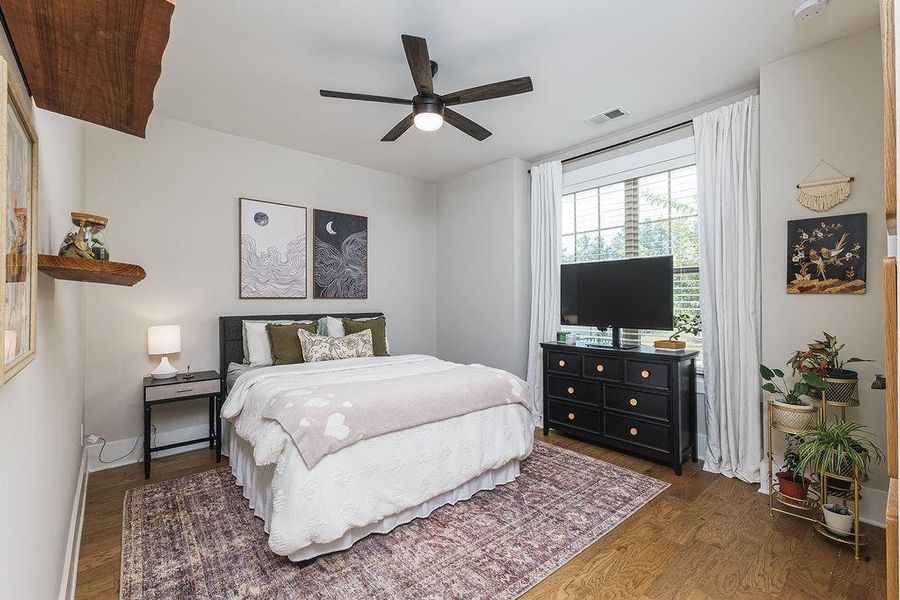 Furnished interior view inside a new home in Soleil Belmont Park, Canton (Image 4).