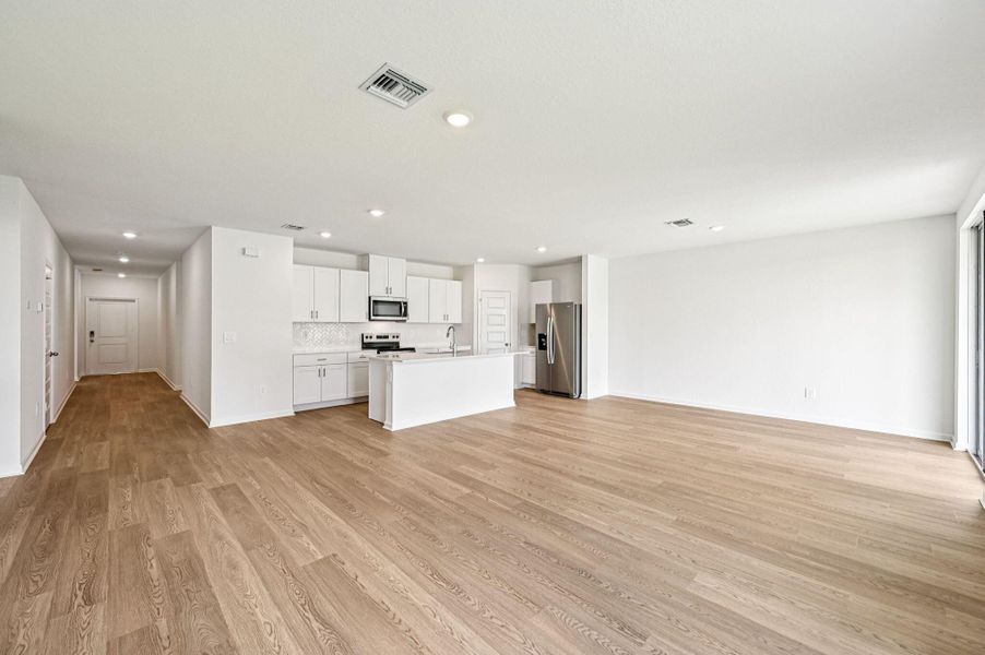 Furnished interior view inside a new home in Meritage Homes at Terra Lago - Classic Series, Indiantown (Image 15). Furnished interior view inside a new home in Meritage Homes at Terra Lago - Classic Series, Indiantown (Image 15).