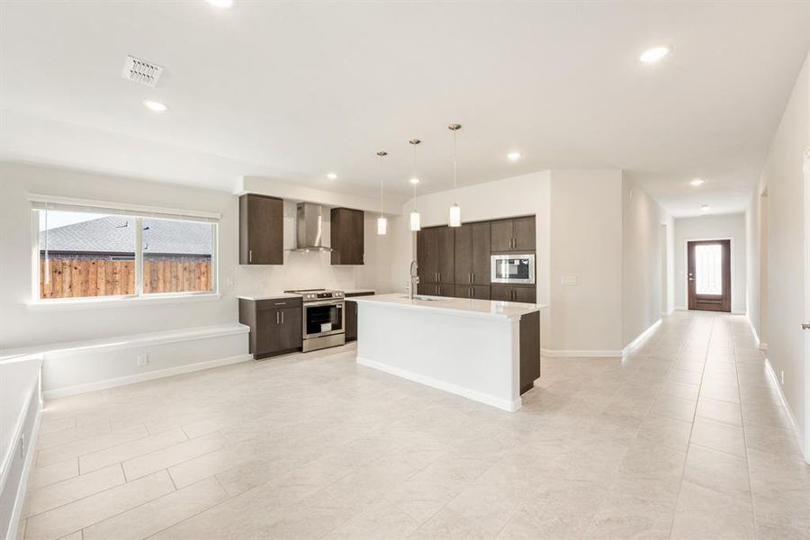 Furnished interior view inside a new home in Georgetown at Kings Fort, Kaufman (Image 16).