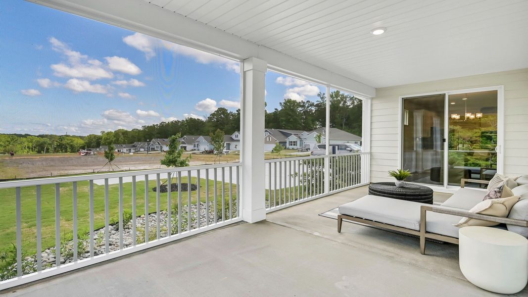 Exterior details and patio area of a home in Cross Creek, Lexington (Image 3). Exterior details and patio area of a home in Cross Creek, Lexington (Image 3).