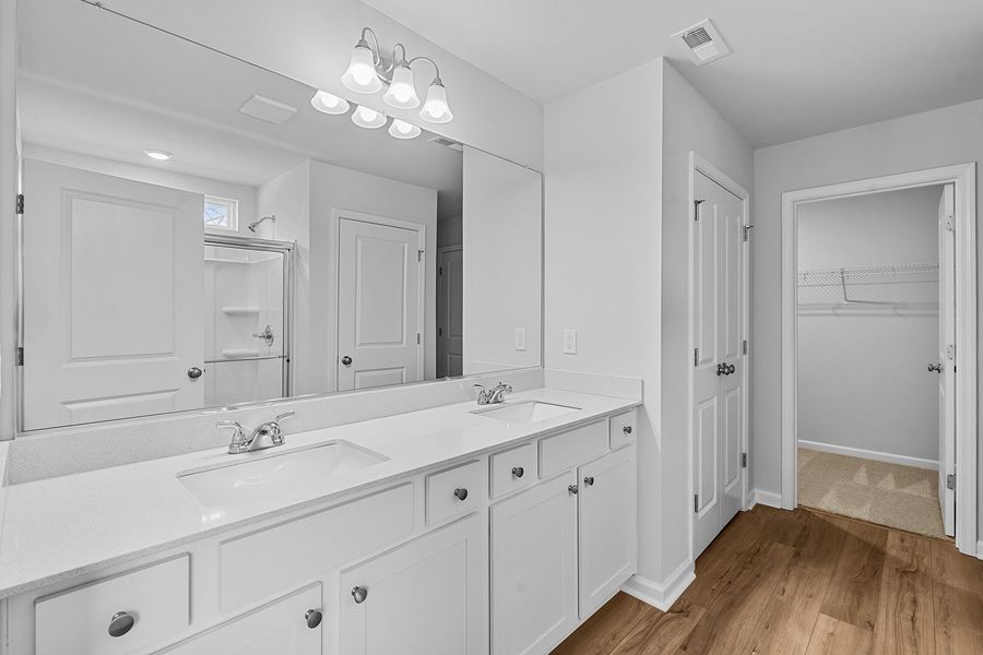 Furnished interior view inside a new home in Hanes Lake, Winston-Salem (Image 13).