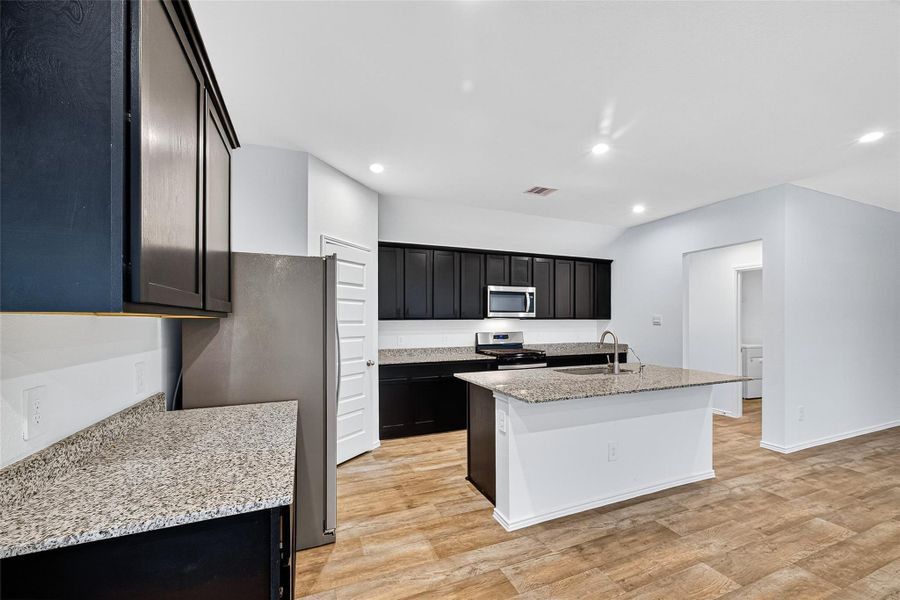 Furnished interior view inside a new home in Windstone on the Prairie, Richmond (Image 5).