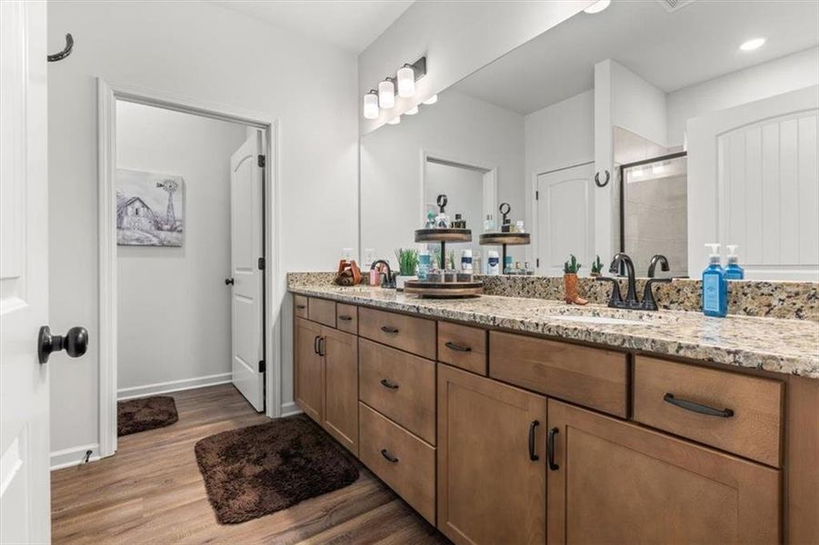 Furnished interior view inside a new home in Laurel Park, Cartersville (Image 35).