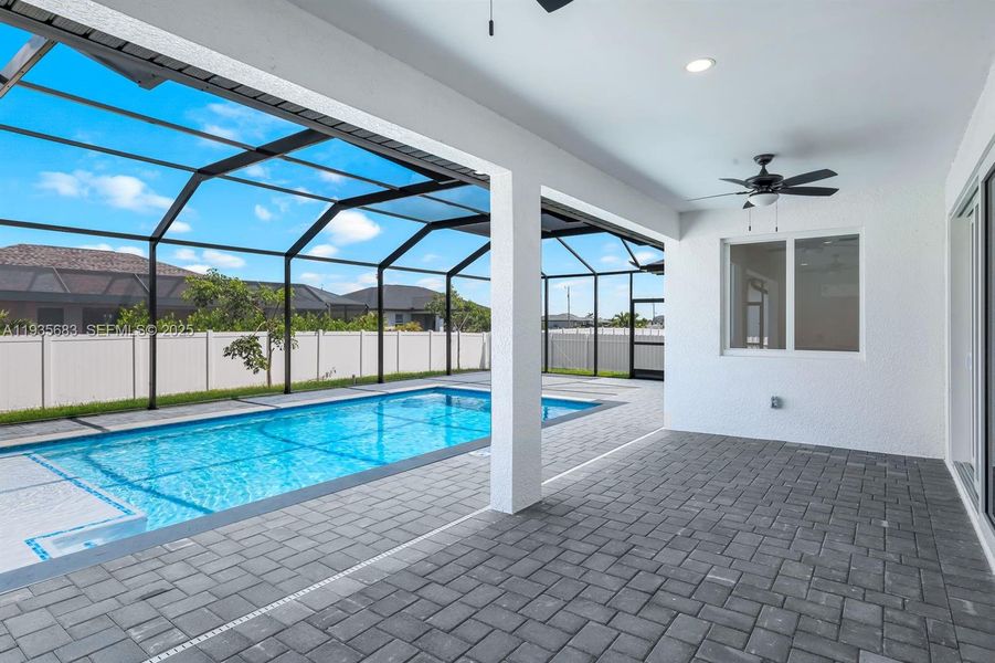 Exterior details and patio area of a home in , Cape Coral (Image 4).