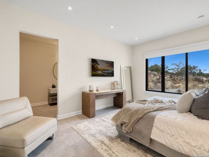 Furnished interior view inside a new home in , San Antonio (Image 35).