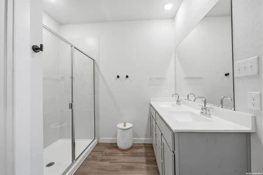 Furnished interior view inside a new home in Spring Creek, San Antonio (Image 34).