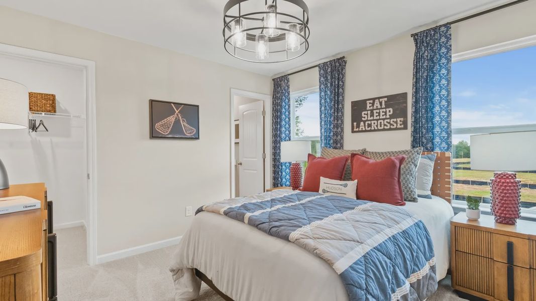 Furnished interior view inside a new home in Hamilton Lakes, Loganville (Image 26).