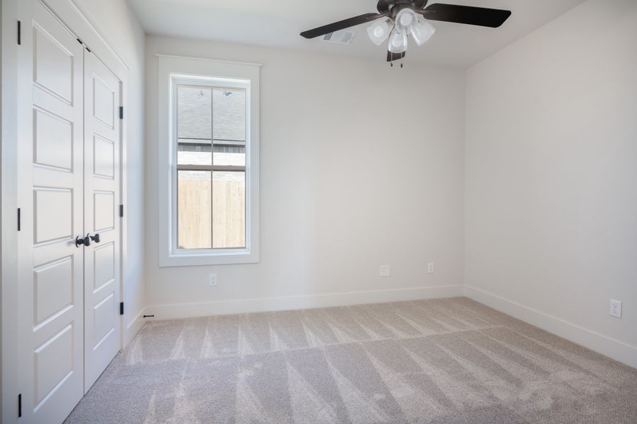 Representative unfurnished interior of a home built from the The Addison by Reece Homes in Pebble Creek, College Station (Image 27).