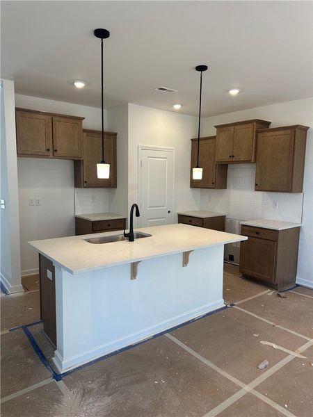 In-progress construction of a new home in Meece Townhomes, Easley, SC (Image 8).