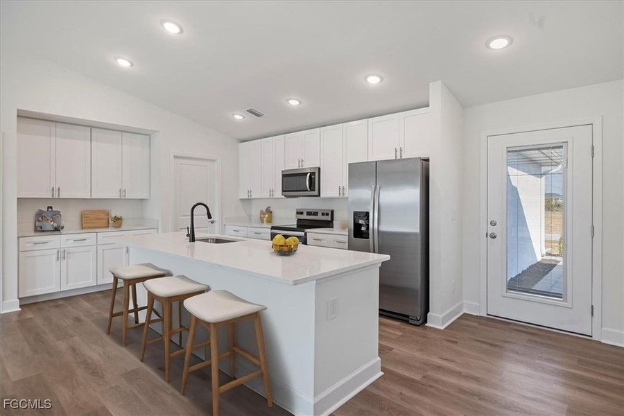 Furnished interior view inside a new home in Cape Coral, Cape Coral (Image 3).