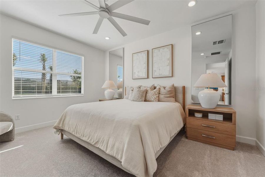 Furnished interior view inside a new home in Valencia Ridge, Wesley Chapel (Image 14).