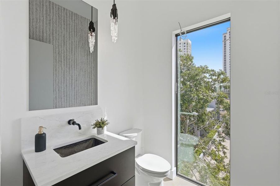 Furnished interior view inside a new home in , St. Petersburg (Image 41).