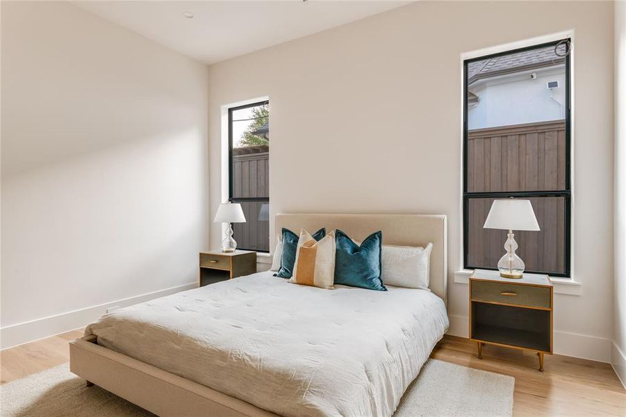 Furnished interior view inside a new home in , Dallas (Image 16).