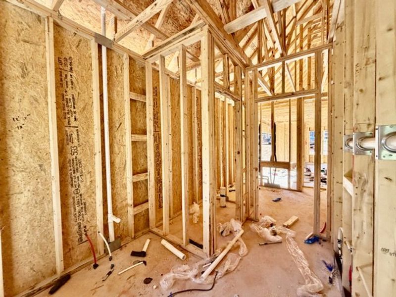 In-progress construction of a new home in Mitchell Farms, LaGrange, GA (Image 11). In-progress construction of a new home in Mitchell Farms, LaGrange, GA (Image 11).