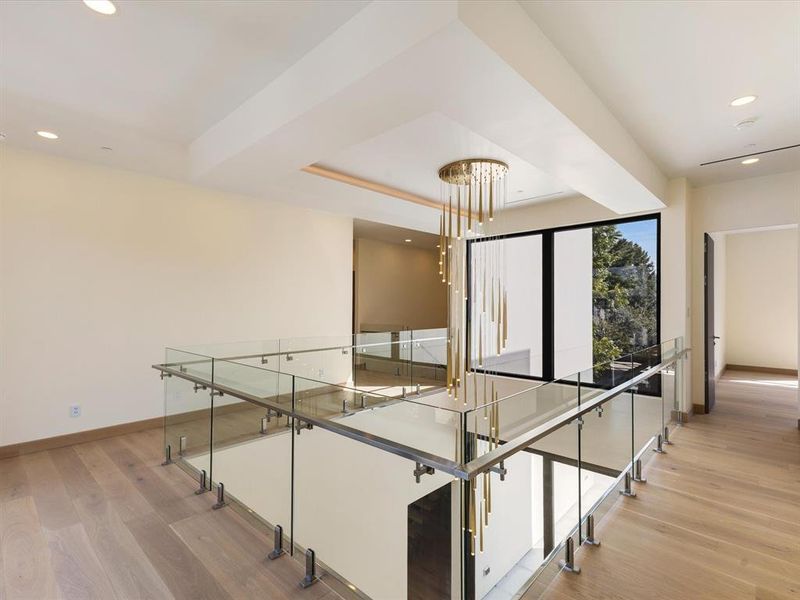 Furnished interior view inside a new home in , Dallas (Image 5).