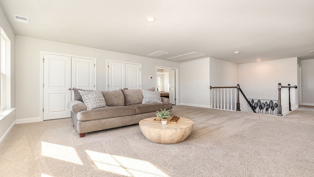 Furnished interior view inside a new home in Auberon Woods, Conway (Image 15).