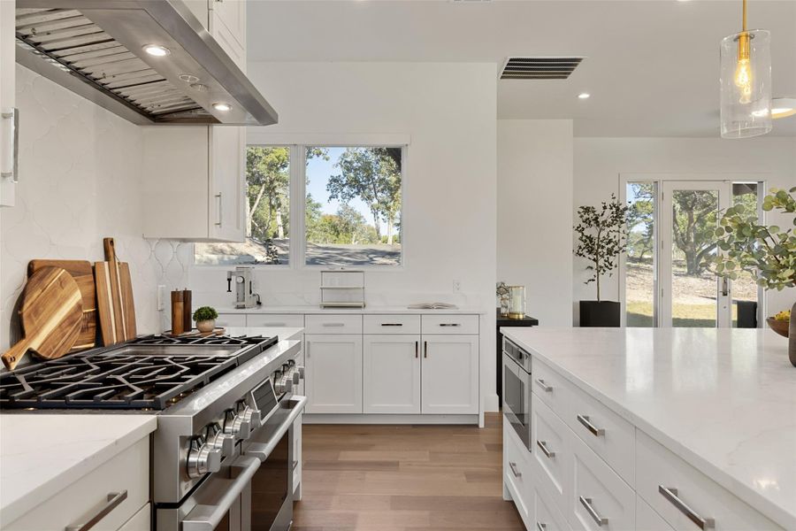 Furnished interior view inside a new home in , Dripping Springs (Image 16).