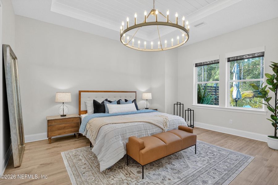 Furnished interior view inside a new home in , Ponte Vedra (Image 19).