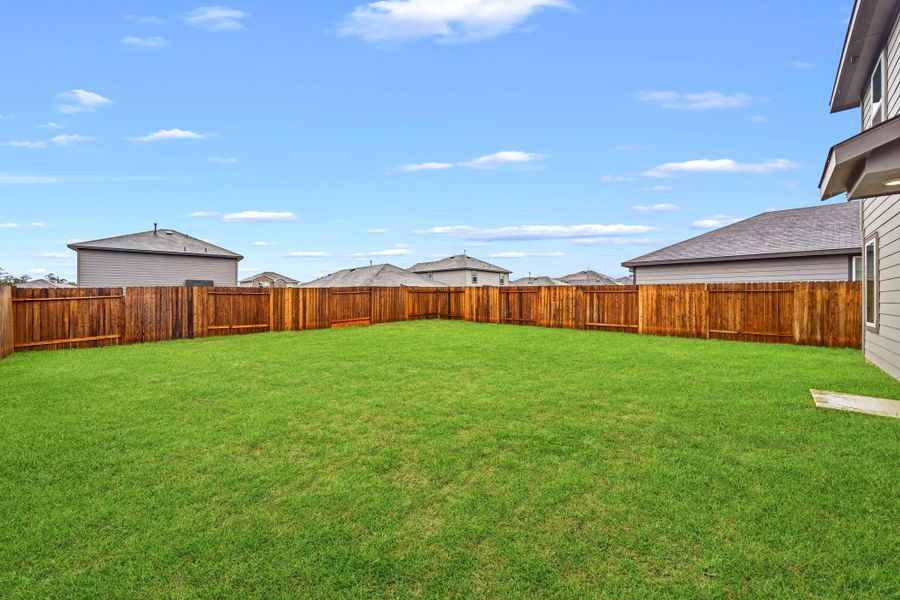 Exterior details and patio area of a home in Mill Creek, Magnolia (Image 4).