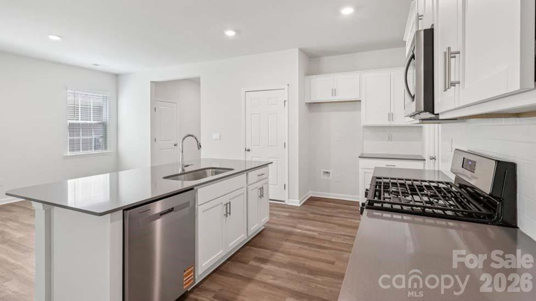 Furnished interior view inside a new home in Wallace Springs, Statesville (Image 7).
