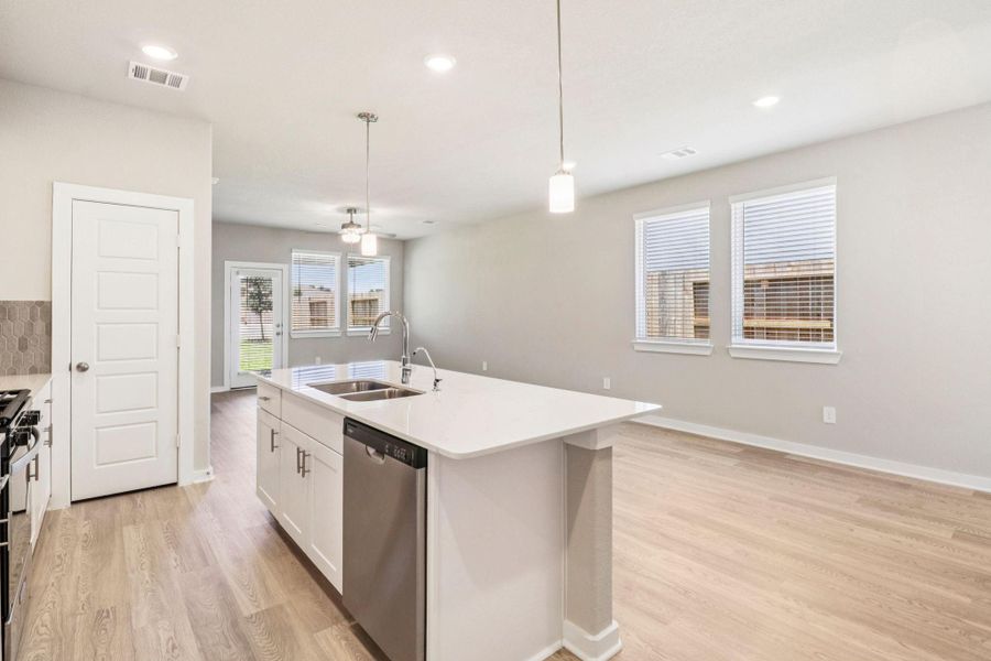 Photo is not of the actual home, but is an inspirational photo of builder’s model home and may depict options, furnishings, and/or decorator features that are not included