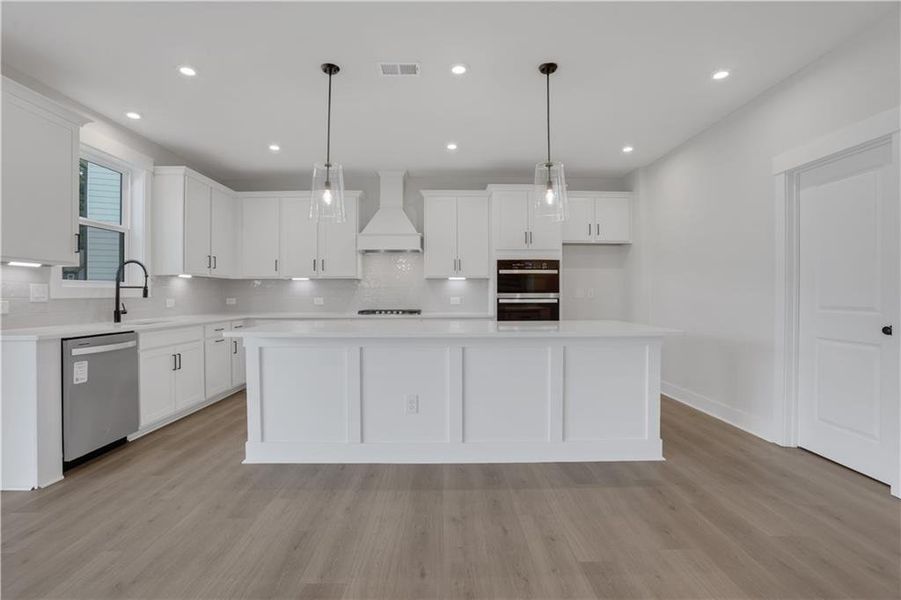 Furnished interior view inside a new home in The Paddocks at Doc Hughes, Buford (Image 13).