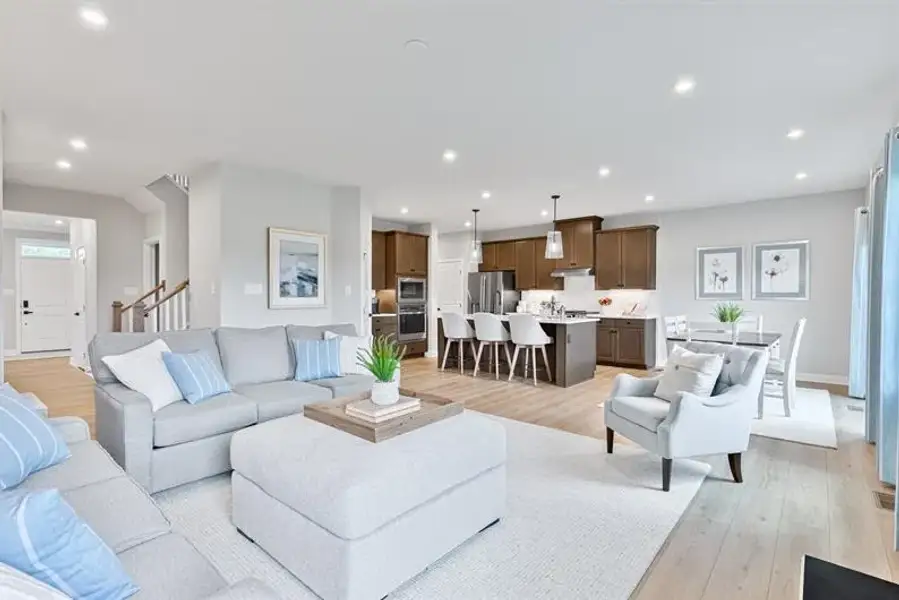 Furnished interior view inside a new home in Derby Meadows, Pleasant View (Image 7).