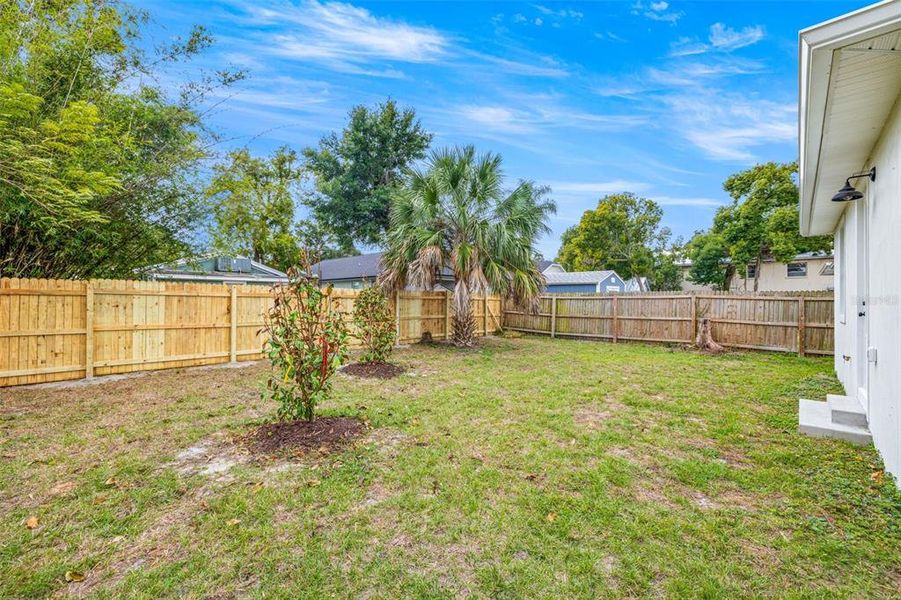 Exterior details and patio area of a home in , Tampa (Image 16).