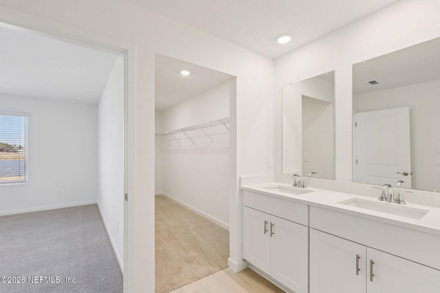 Furnished interior view inside a new home in Colbert Landings, Palm Coast (Image 11).