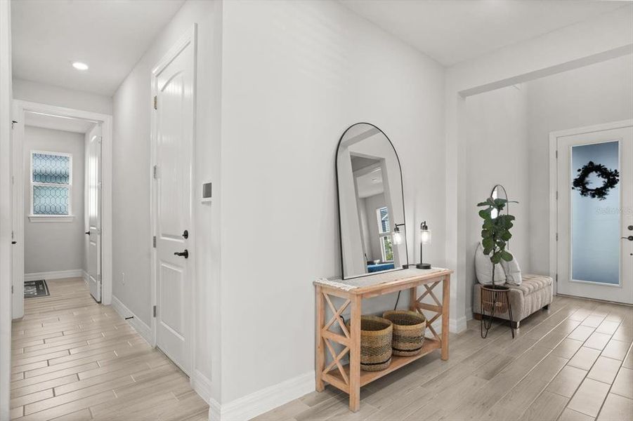 Furnished interior view inside a new home in , Orlando (Image 23).