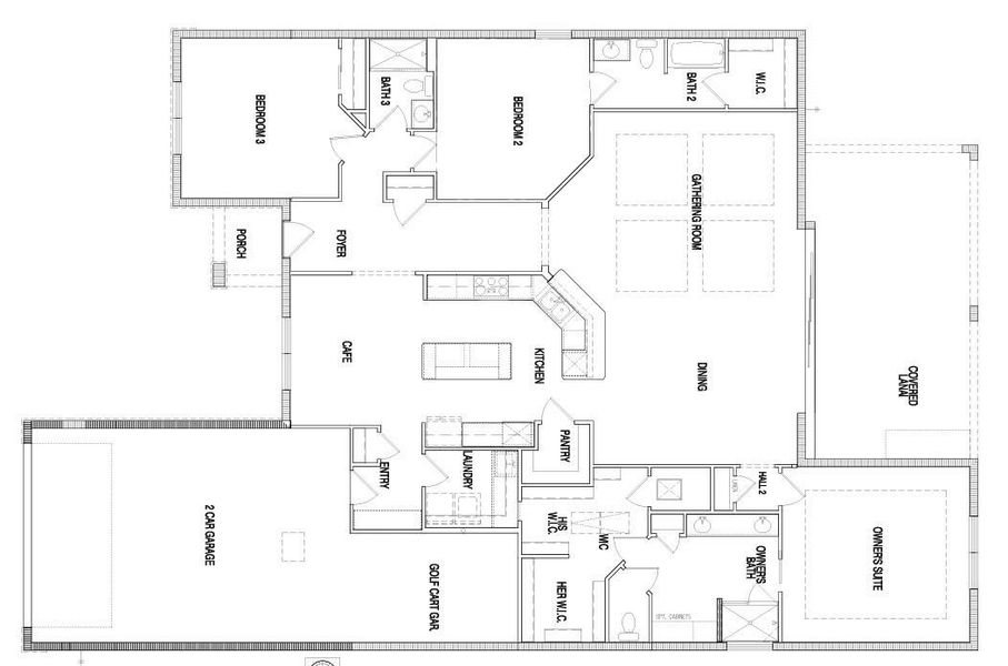 2D floor plan layout of this home in Veranda Gardens, Port St. Lucie, FL (Image 12).