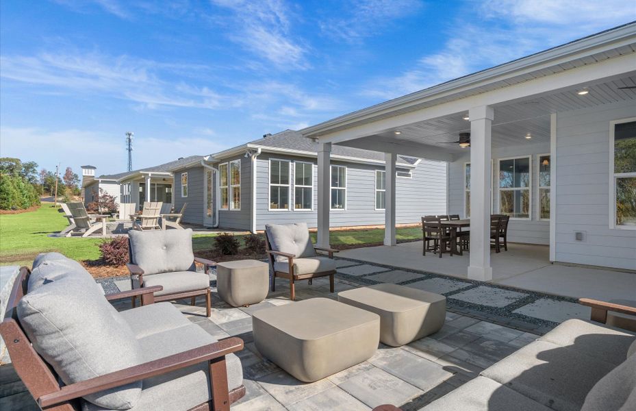Representative exterior details of a home built from the Mystique by Del Webb in Del Webb Greenville, Greenville (Image 3).