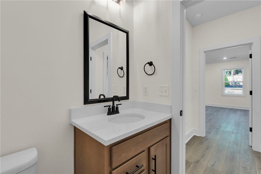 Furnished interior view inside a new home in Edwards Ridge, Central (Image 11).