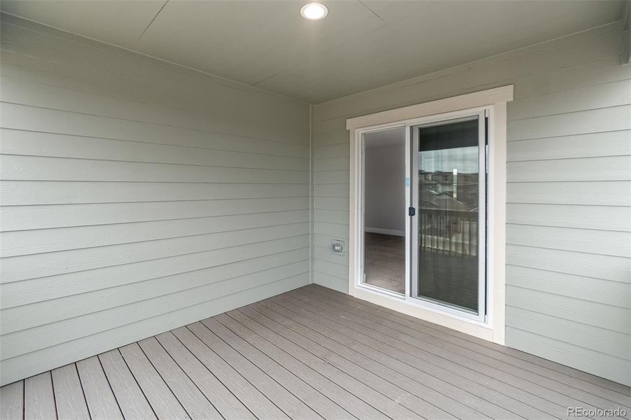 Exterior details and patio area of a home in , Castle Rock (Image 2).