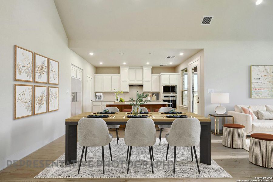 Furnished interior view inside a new home in Alsatian Oaks: 50ft. lots, Castroville (Image 30). Furnished interior view inside a new home in Alsatian Oaks: 50ft. lots, Castroville (Image 30).