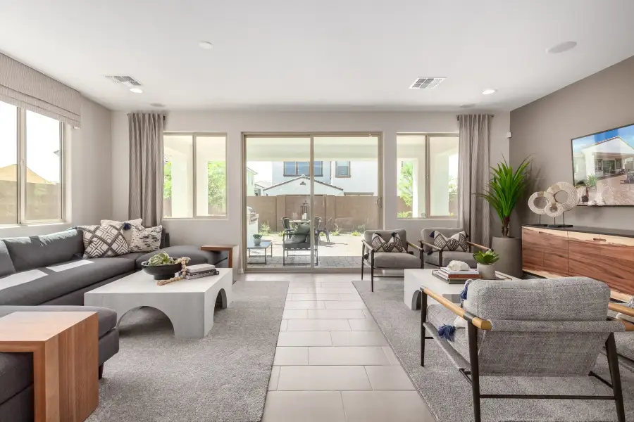 Furnished interior view inside a new home in Rancho Mercado, Surprise (Image 5).