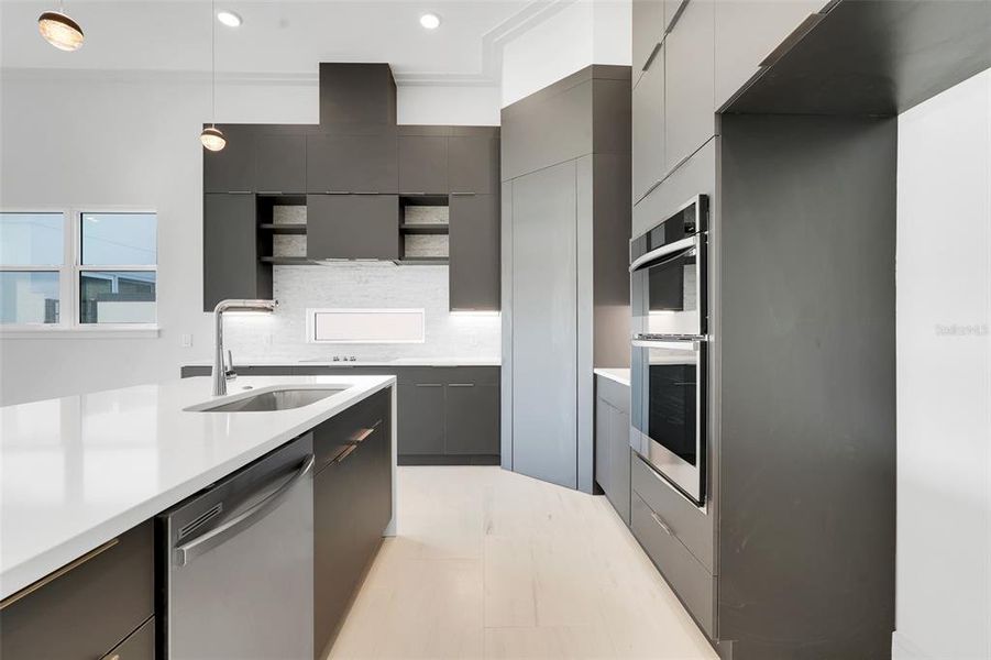 Furnished interior view inside a new home in Hampton Green at Providence, Davenport (Image 10).