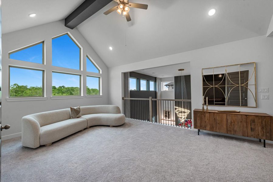 Game room - second level.