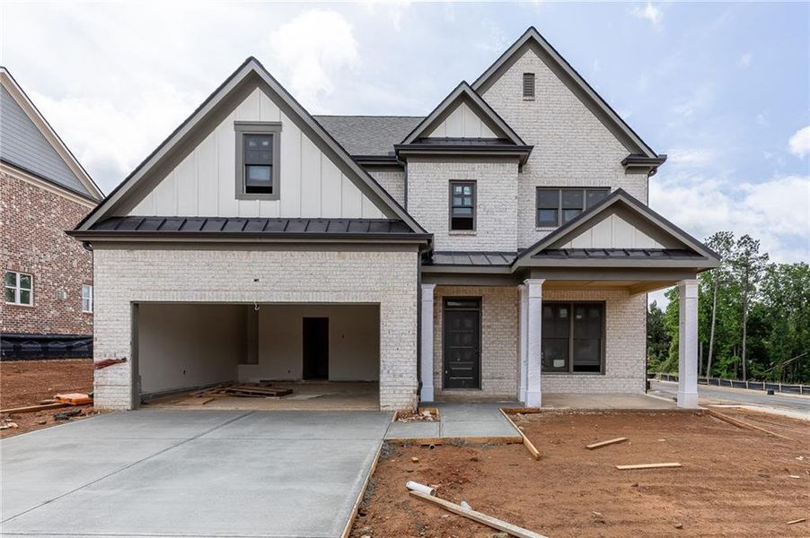 In-progress construction of a new home in , Buford, GA (Image 18). In-progress construction of a new home in , Buford, GA (Image 18).