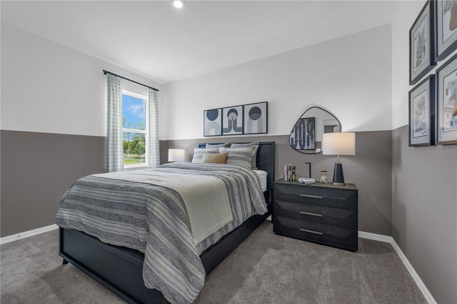 Furnished interior view inside a new home in Hidden Cove, Eustis (Image 19).
