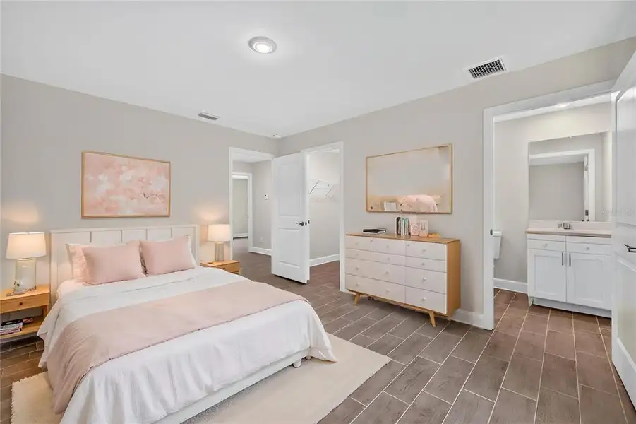 Furnished interior view inside a new home in , Port Charlotte (Image 9). Furnished interior view inside a new home in , Port Charlotte (Image 9).