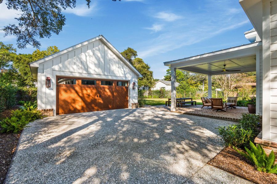 Exterior details and patio area of a home in , Mount Pleasant (Image 23).