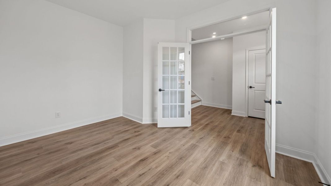 The Landon Plan in River District by DBR Homes in Charlotte, N.C - New Townhomes for Sale